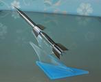 Raket Messing Vintage Ground to air Model Luchtafweer OUD, Ophalen of Verzenden