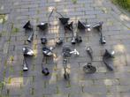 Snoerpendel met fitting E27 zwart, Huis en Inrichting, Lampen | Hanglampen, Ophalen, Zo goed als nieuw, Kunststof, Minder dan 50 cm