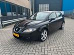Seat Leon 2.0 FSI 16V 110KW BVY 2007 Zwart, Auto's, Voorwielaandrijving, Stof, 4 cilinders, 1984 cc
