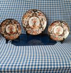Borden 3x Saji Made in Japan, Fine china, Ophalen of Verzenden