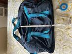 Vintage exclusieve KLM reis tas, Ophalen of Verzenden, Zo goed als nieuw, Blauw, 30 cm of meer