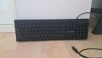 Battletron backlight gaming toetsenbord zwart, Computers en Software, Toetsenborden, Ophalen, Battletron, Gaming toetsenbord, Zo goed als nieuw