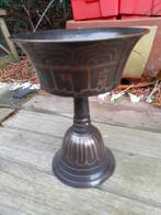 China Bronzen Boterkelk met Goudverf beschilderd, Ophalen of Verzenden