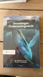 Mr. A. M. M. M. van Zeijl - Grondslagen Ondernemingsrecht, Mr. A. M. M. M. van Zeijl; Mr. M. P. L. Adriaansen, Sociale wetenschap