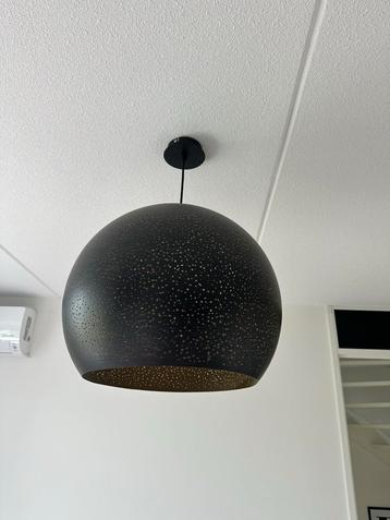 Lucide Eternal Hanglamp - Zwart/Goud Eyecatcher beschikbaar voor biedingen