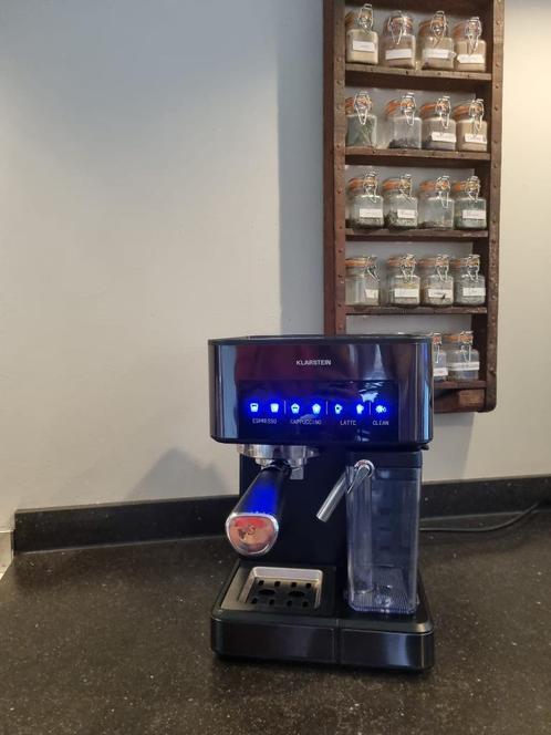 Espressomachine Klarnstein Arabica comfort, Witgoed en Apparatuur, Koffiezetapparaten, Nieuw, Gemalen koffie, Koffiepads en cups