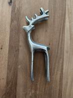Metalen hert ree eland edelhert rendier, Verzamelen, Beelden en Beeldjes, Ophalen of Verzenden, Zo goed als nieuw, Overige typen