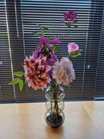 Silk-ka / Silkka nieuwe zijde kunstbloemen incl nieuwe vaas, Ophalen of Verzenden, Nieuw