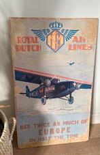 KLM vintage poster  1928 (origineel), Ophalen of Verzenden, Zo goed als nieuw