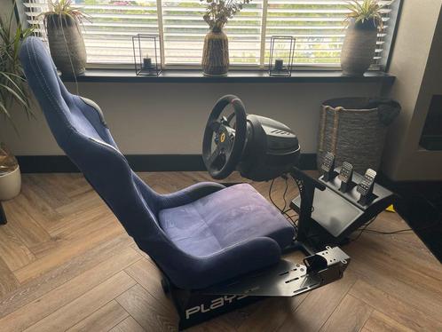 Playseat + Thrusmaster T300RS Ferrari Alcantara PS4/PS5, Spelcomputers en Games, Spelcomputers | Sony PlayStation Consoles | Accessoires
