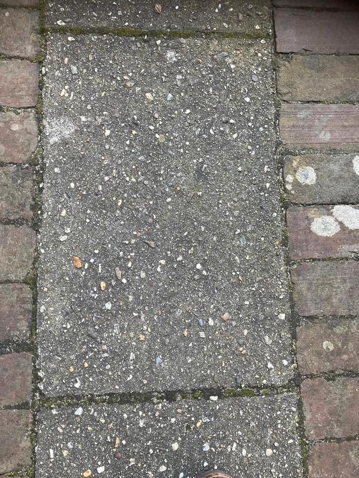 Grindtegels / Terrastegels GRATIS, Tuin en Terras, Tegels en Klinkers, Gebruikt, Terrastegels, Beton, 10 m² of meer, Ophalen