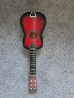 Rode Akoestische Gitaar - Decoratief, Ophalen of Verzenden, Gebruikt, Klassieke of Spaanse gitaar