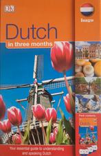 Dutch in three months with 3 DVD, Ophalen, Zo goed als nieuw