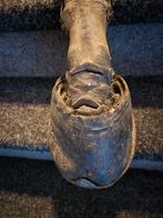 Onderbeen van Trekpaard met hoef en ijzer ( zwaar ), Antiek en Kunst, Curiosa en Brocante, Ophalen of Verzenden