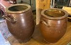 Grespot Frankrijk, pot aardewerk, Antiek en Kunst, Antiek | Keramiek en Aardewerk, Ophalen of Verzenden