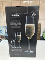 Gusta Champagneglazen - Set van 2 - Nieuw, Glas of Glazen, Nieuw, Ophalen of Verzenden, Glas