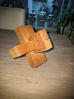 Houten puzzel homemade, Ophalen of Verzenden, Minder dan 500 stukjes, Zo goed als nieuw