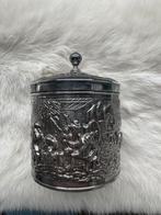 Zilveren sigarettendoosje, Antiek en Kunst, Antiek | Goud en Zilver, Ophalen of Verzenden
