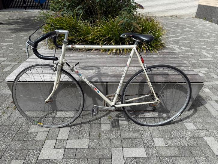 vintage racefiets Gazelle Olympia, Fietsen en Brommers, Fietsen | Racefietsen, Gebruikt, Heren, Gazelle, 10 tot 15 versnellingen