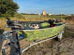 Complete visboot inclusief trailer., Watersport en Boten, Ophalen, Tot 10 pk, 3 tot 6 meter, Buitenboordmotor