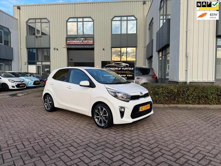 Kia Picanto 1.0 CVVT Design Edition CARPLAY!, Auto's, Kia, Bedrijf, Te koop, Picanto, ABS, Airbags, Airconditioning, Bluetooth