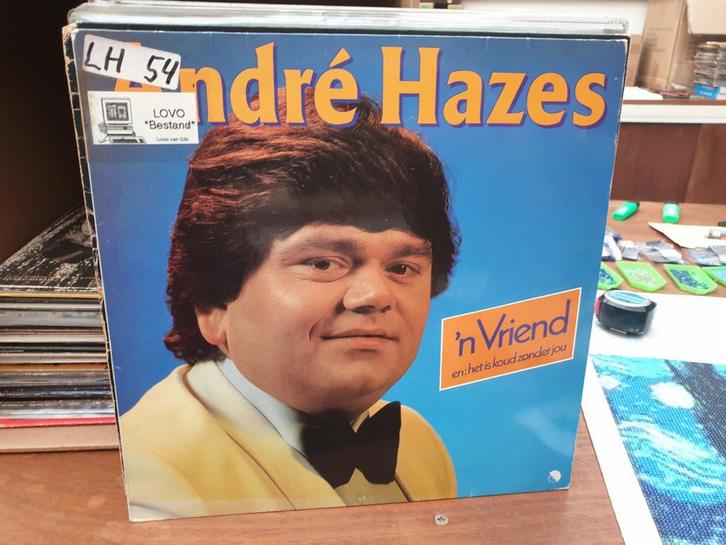 Andre Hazes - 'n Vriend (1), Cd's en Dvd's, Vinyl | Nederlandstalig, Levenslied of Smartlap, 12 inch, Ophalen of Verzenden