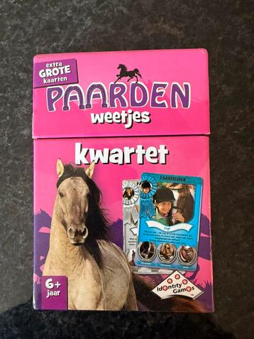 Kwartet paarden beschikbaar voor biedingen