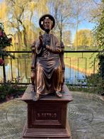 Mooi heiligenbeeld ❤️ H.Petrus met de sleutel hemelpoort, Antiek en Kunst, Antiek | Religie, Ophalen of Verzenden