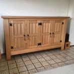 Grote eikenhouten kast met 4 deuren, Huis en Inrichting, Kasten | Wandmeubels, Ophalen, 250 tot 300 cm, 100 tot 150 cm, Eikenhout