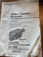 Video camera recorder Sony, Audio, Tv en Foto, Videocamera's Analoog, Hi 8, Ophalen