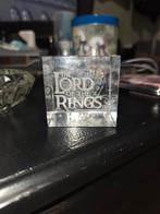 Lord of the Rings Glazen Kubus, Verzamelen, Lord of the Rings, Ophalen of Verzenden, Zo goed als nieuw, Beeldje of Buste
