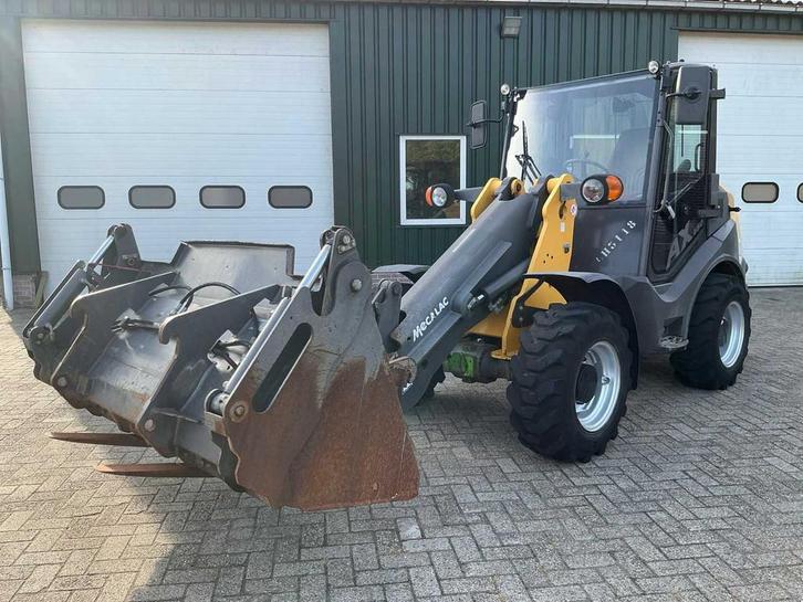 2018 Mecalac AX850 Shovel, Zakelijke goederen, Machines en Bouw | Kranen en Graafmachines, Wiellader of Shovel