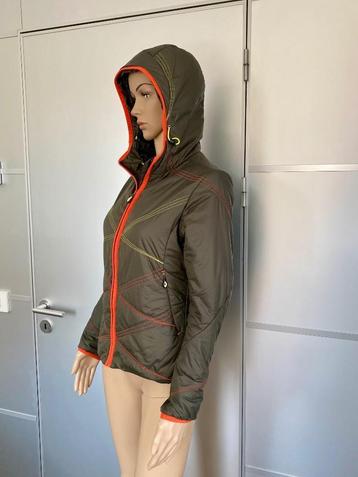 G458 Kjus Primaloft:mt. 36=S jas winter tussenjas jack groen beschikbaar voor biedingen