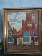 "Het straatje"van Vermeer, Antiek en Kunst, Kunst | Schilderijen | Klassiek, Ophalen of Verzenden