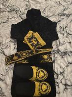 Versace Badjas met Slippers - Maat L, Kleding | Heren, Ophalen of Verzenden, Zo goed als nieuw, Versace
