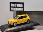 Volkswagen golf 5 GTI Pirelli - Geel 1:43 Norev dealerpack, Auto, Nieuw, Norev, Ophalen of Verzenden