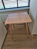 Beuken keukentafel/werktafel - 60x60cm - Als Nieuw!, Huis en Inrichting, Tafels | Eettafels, Ophalen