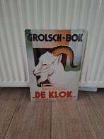 Grolsch bord, Verzamelen, Biermerken, Reclamebord, Plaat of Schild, Grolsch, Gebruikt, Ophalen of Verzenden