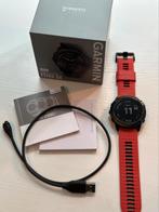 Garmin Fenix 6X Sapphire, Garmin fenix 6x sapphire, Zwart, Ophalen of Verzenden, Zo goed als nieuw
