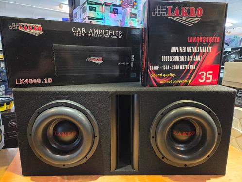Dikke lakro spl wooferset dubbel 3000watt, Auto diversen, Autospeakers, Nieuw, Ophalen of Verzenden