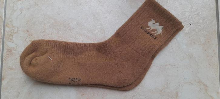 Warme unisex sokken van kameel wol. Mongolia. Maat 42-47, Kleding | Heren, Sokken en Kousen, Nieuw, Maat 43 t/m 46, Bruin, Ophalen of Verzenden