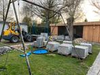 Natuurstenen blokken, Tuin en Terras, Ophalen, Zo goed als nieuw, Natuursteen, Minder dan 100 cm