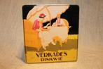 Vintage Verkade Blik - "De Meisjes van Verkade" - Biskwie, Ophalen of Verzenden, Gebruikt, Koek(jes), Verkade