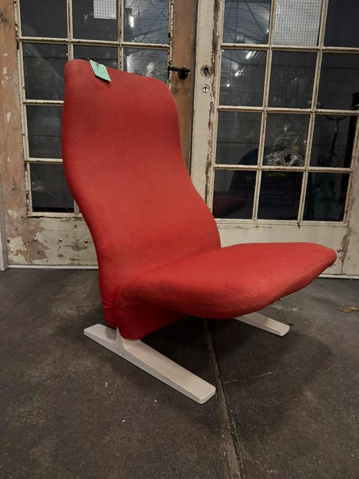 Artifort fauteuil jaren 60 design P.Paulin zgn Kwekkie 2 x, Huis en Inrichting, Fauteuils, Zo goed als nieuw, 50 tot 75 cm, 75 tot 100 cm