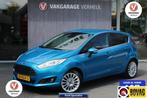Ford Fiesta 1.0 EcoBoost Titanium X|101Pk|5Drs|Navi|Camera, Euro 5, Gebruikt, Zwart, Blauw
