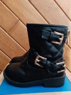 Zwarte laarsjes, boots, z.g.a.n mt.21, Ophalen of Verzenden, Zo goed als nieuw, Meisje, Laarzen