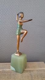 Bronsen beeld mooie staat kunstenaar Mara, Ophalen of Verzenden