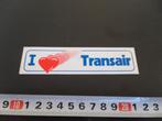 sticker I LOVE Transair, Ophalen, Zo goed als nieuw