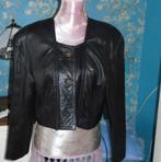 Mooie echt leren jas maat XL, Ophalen of Verzenden, Zo goed als nieuw, Maat 46/48 (XL) of groter, Zwart