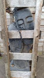 Beeld hoofden, Tuin en Terras, Tuinbeelden, Ophalen, Gebruikt, Beton, Overige typen